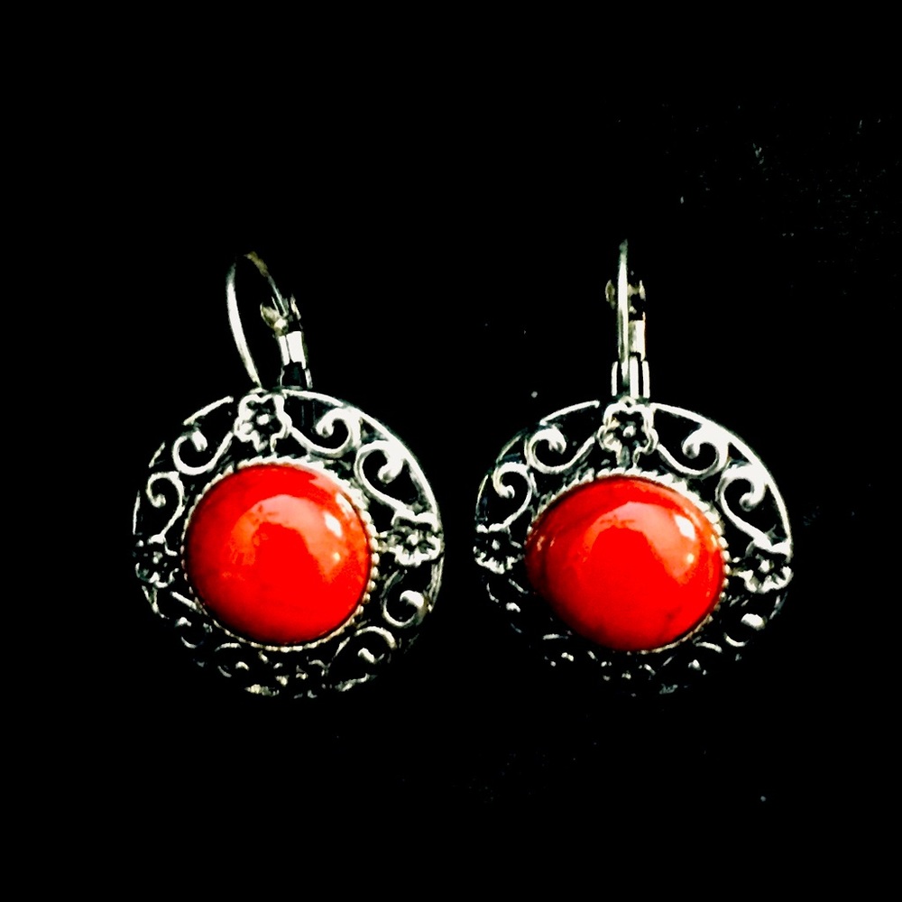 6/$25-Fashion Jewelry - Gemstone Earrings